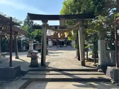 姉倉比賣神社の鳥居