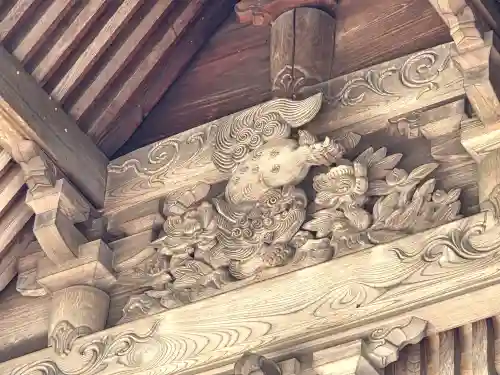 由加神社（和気由加神社）の芸術