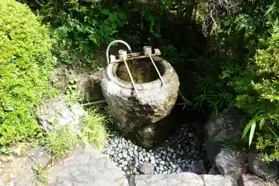 三鈷寺の手水舎