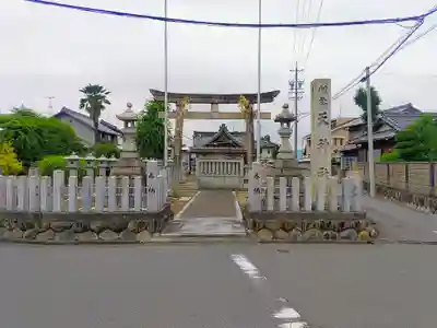 天神社(中之庄天神社)の鳥居