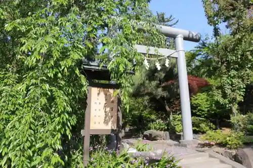 開成山大神宮の鳥居