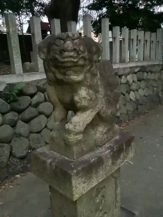 大山神明社の狛犬