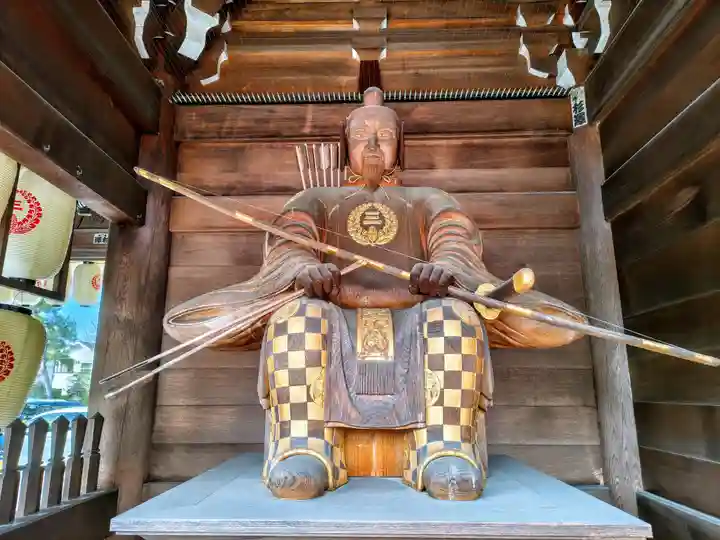 桑名宗社(春日神社)の像
