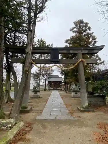 八幡神社の鳥居