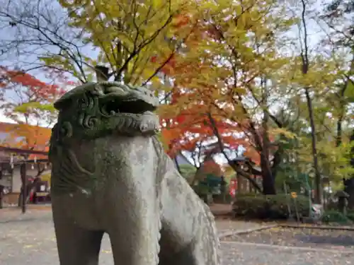 日高神社の狛犬