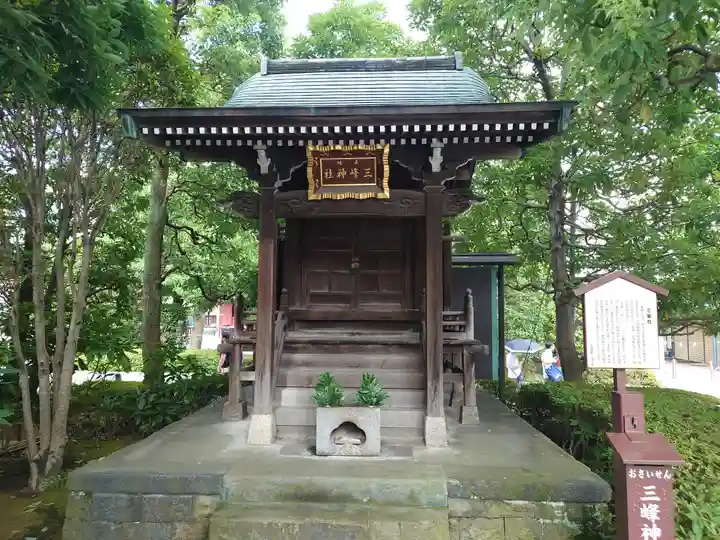 浅草寺の末社・摂社