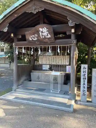 弥栄神社の手水