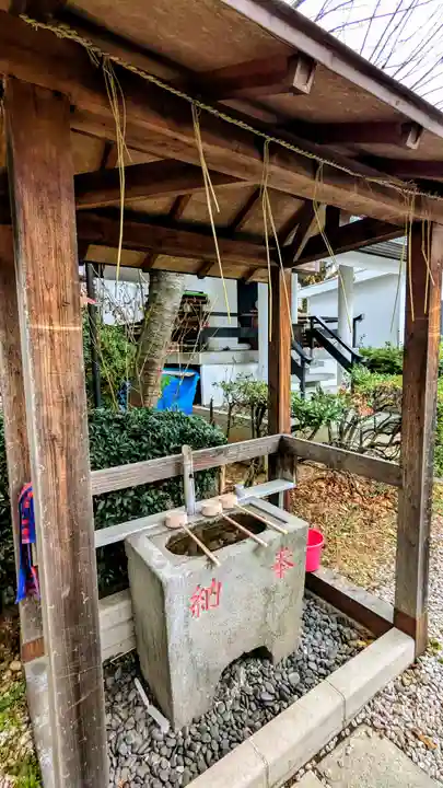 日枝神社の手水舎