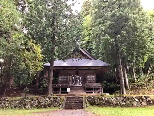 戸隠神社火之御子社の本殿・本堂