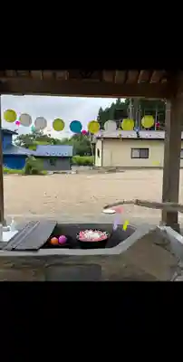 鹿島台神社の手水舎