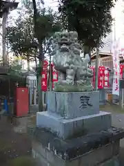 仲町氷川神社の狛犬