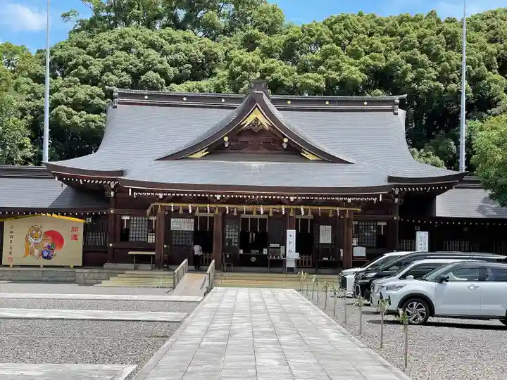砥鹿神社(里宮)の本殿・本堂