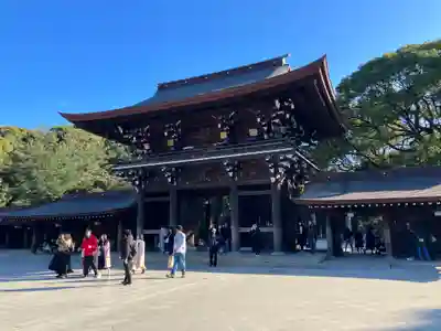 明治神宮の山門・神門
