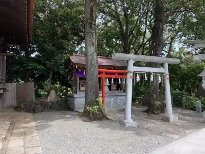 多摩川浅間神社の鳥居