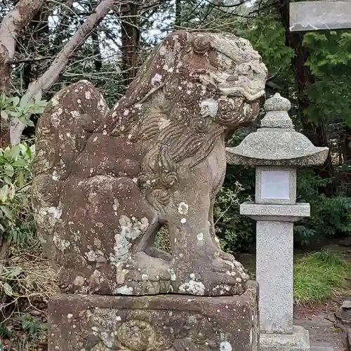 須須神社の狛犬