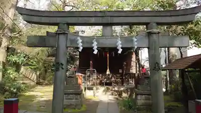 赤坂氷川神社の鳥居