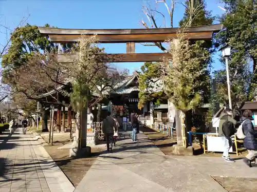 荏原神社の鳥居