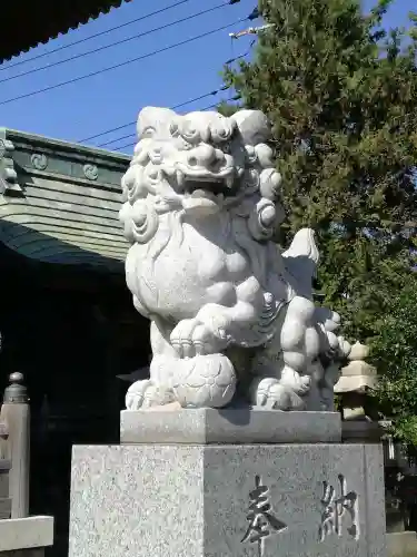 水元神社の狛犬