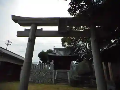 荒神社の鳥居