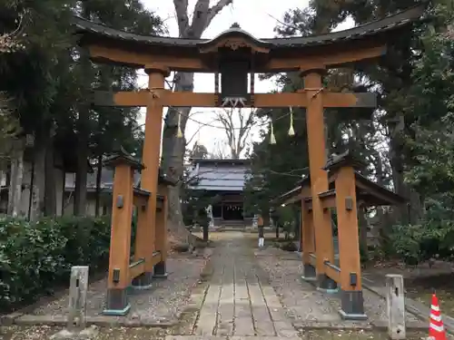 小坂神社の鳥居