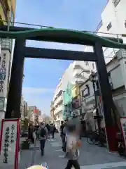 亀戸 香取神社の鳥居