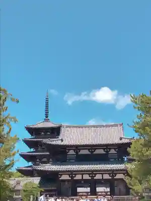 法隆寺の山門・神門