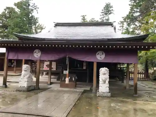 唐澤山神社の本殿・本堂