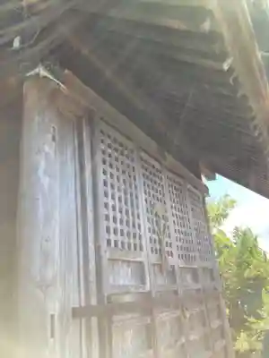 恵良神社奥之宮の本殿・本堂