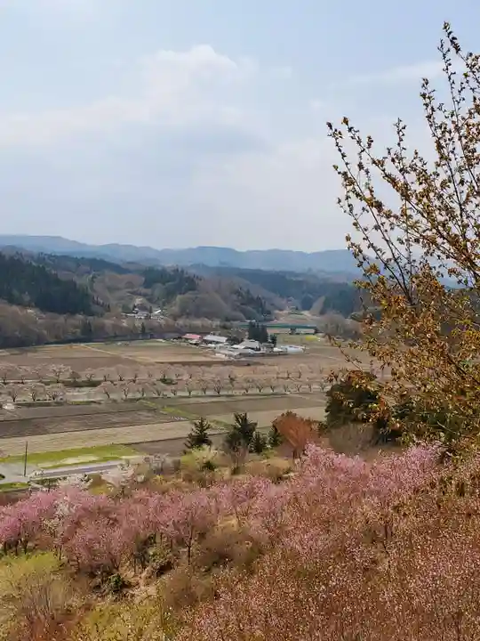 夏井諏訪神社の景色