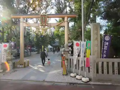 蛇窪神社の鳥居