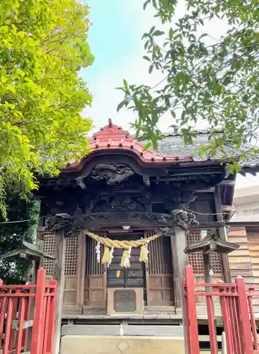 高津諏訪神社の本殿・本堂