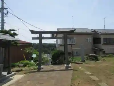 富士山神社の鳥居