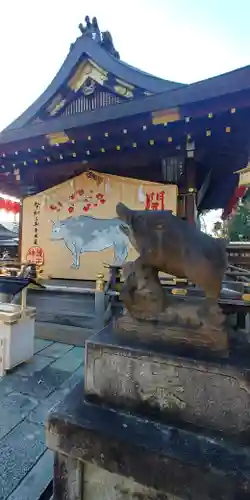 護王神社の狛犬