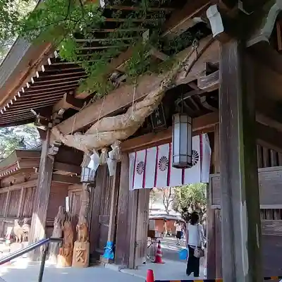菊池神社の山門・神門