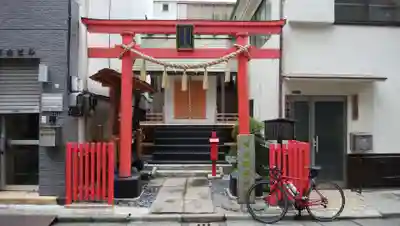 常盤稲荷神社の鳥居