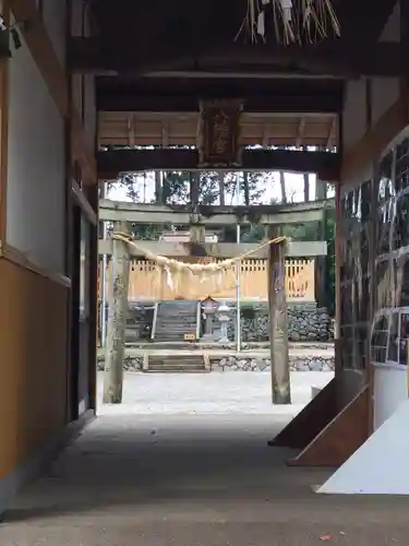 敏太神社の鳥居