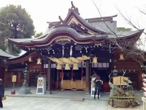 櫛田神社の本殿・本堂