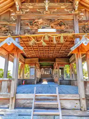神明社（西川端）の本殿・本堂