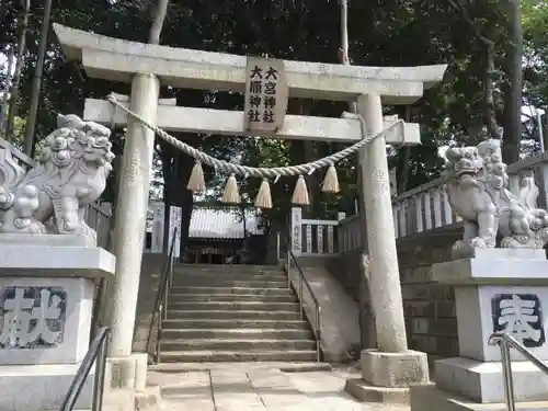 大宮・大原神社の鳥居