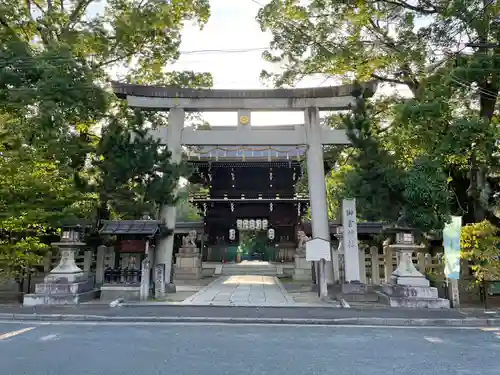 御霊神社（上御霊神社）の鳥居