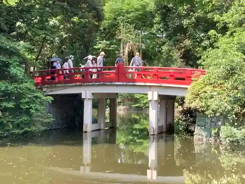 武蔵一宮氷川神社の庭園