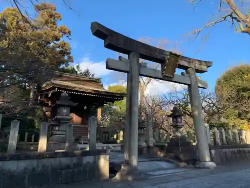 城南宮の鳥居