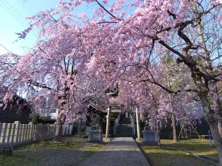 熊野神社の庭園