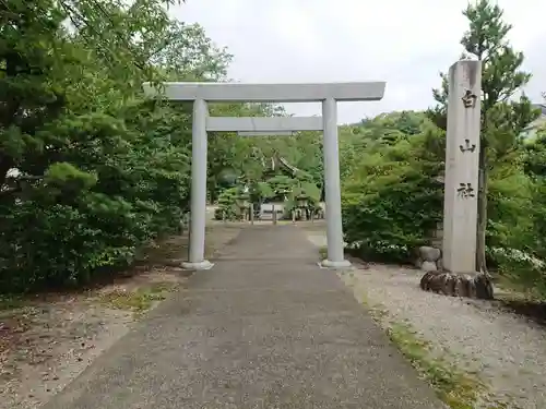 白山神社（木曽川町黒田）の鳥居