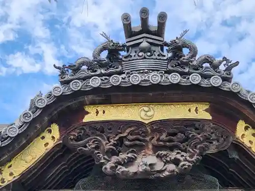 魚吹八幡神社の芸術