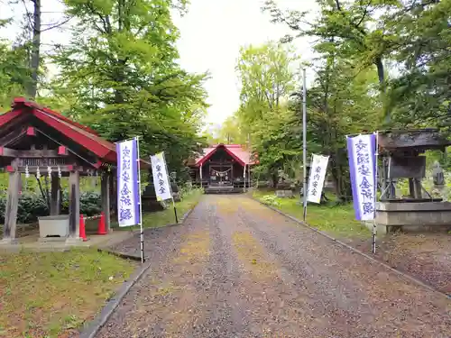 興部神社の景色