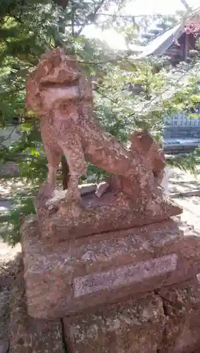 富良野神社の狛犬