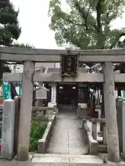 浅澤社（住吉大社末社）の鳥居