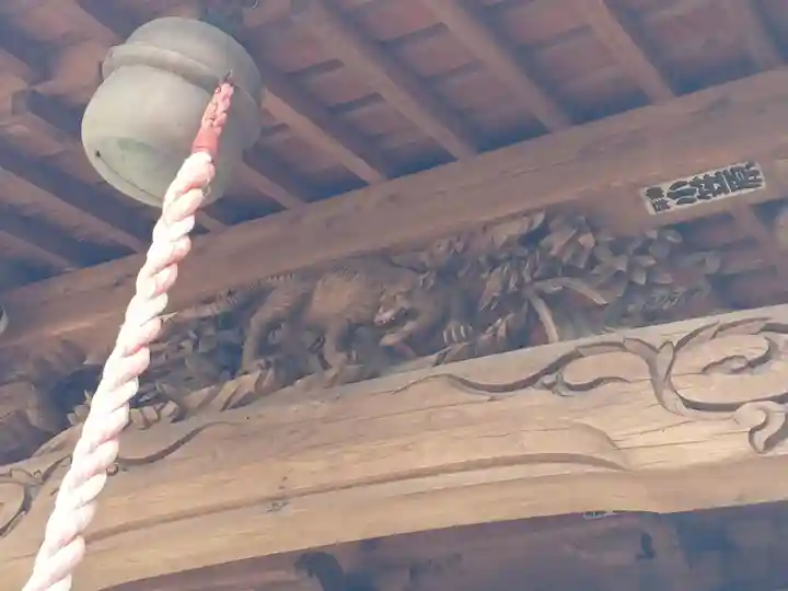 虎狛神社の芸術
