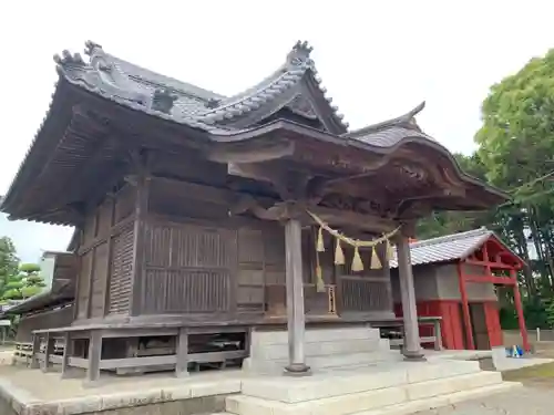 大原八幡神社の本殿・本堂